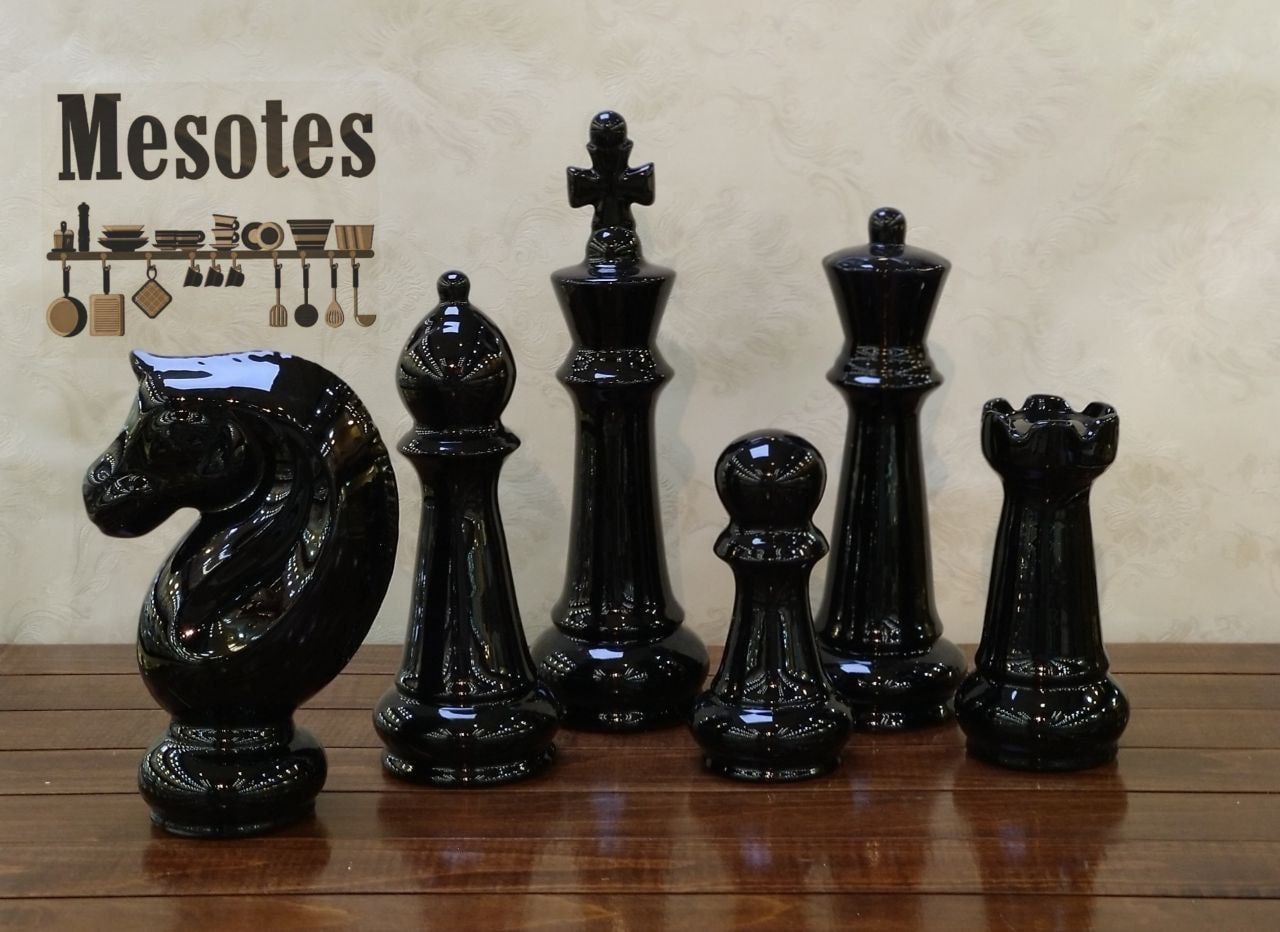 مهره شطرنج دکوراتیو ست ۶ تایی